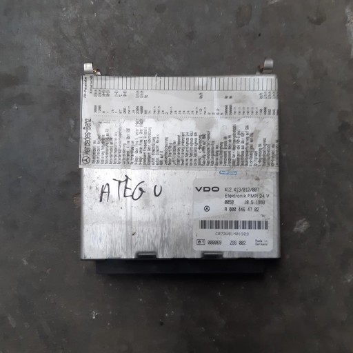 6255912 - Драйвер vdo fmr для комп'ютера atego a0004464702