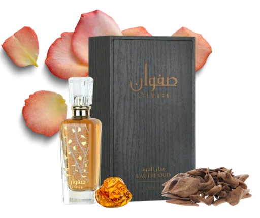 lattafa safwaan l'autre oud woda perfumowana 100 ml   zestaw