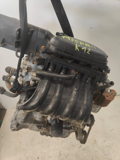 Nissan micra k12 1.2 бензин cr10 комплектный двигатель