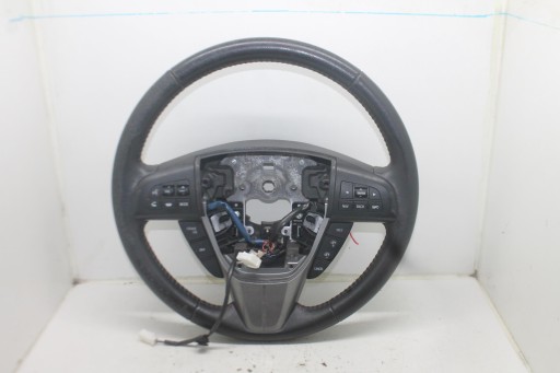 volant SKORZANA MULTI TEMPOMAT červená NITKA MAZDA 3 MPS II BL