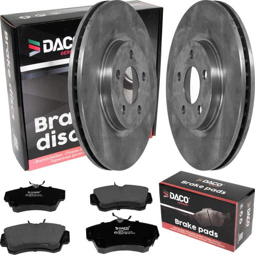 600508 - ДИСКИ И КОЛОДКИ CHRYSLER PT CRUISER 00-ПЕРЕДНИЕ