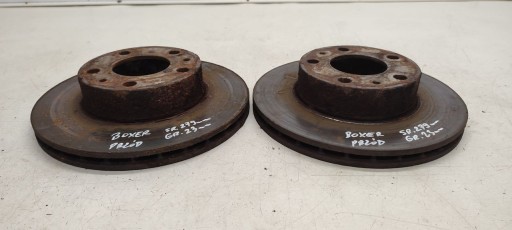 disc brake front Peugeot Boxer III 2,2 HDI