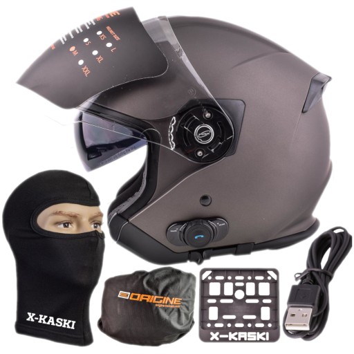 Шолом ORIGINE ITALIAN OPEN MAT BLUETOOTH M