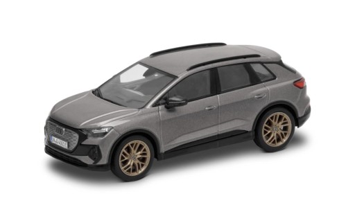 МОДЕЛЬ МОДЕЛЬ AUDI Q4 E-TRON СЕРЫЙ 1:43 ОРИГИНАЛ