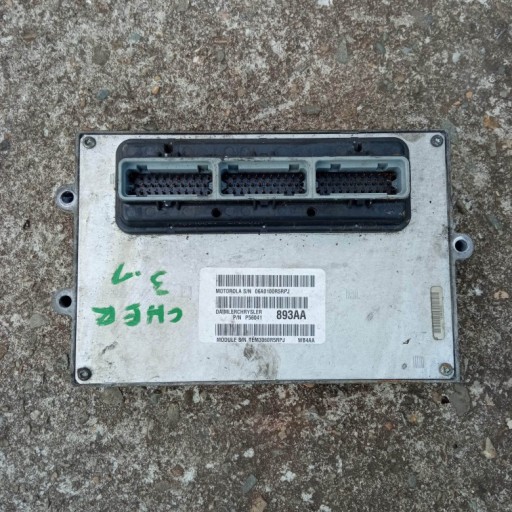 Jeep grand cherokee wj 3.1 td двигун контролер комп'ютер p56041893aa jasło