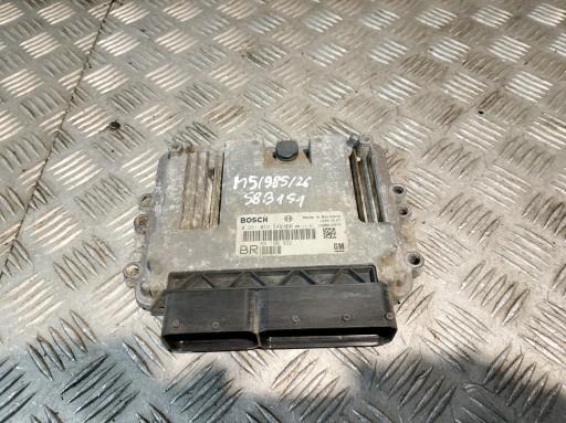 control unit computer of the engine OPEL ASTRA H III 3 1.9 CDTI 0281012549