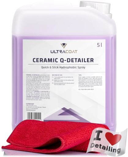 Ultracoat Ceramic Q-Detailer с кварцем SiO2 5L