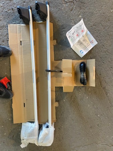 Рейлинги на крыше Audi Q5 17 - оригинал