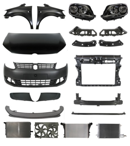 2822 - Volkswagen Caddy 3 Lift 10-15 Ремень бампера Капот
