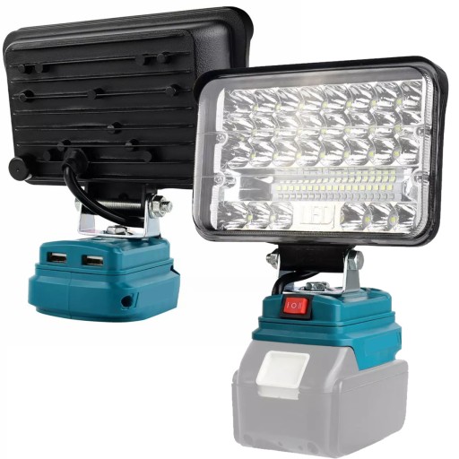 ЛАМПА ДЛЯ РОБОЧОЇ ЛАМПИ MAKITA 18V 48LED + USB