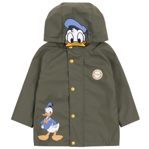 Khaki pršiplášť Káčer Donald 74 cm