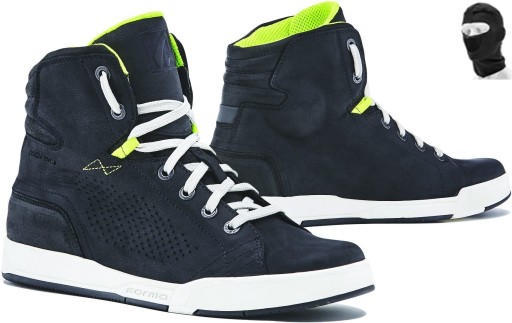 Мотоциклетные ботинки FORMA SWIFT FLOW черно-белые 46