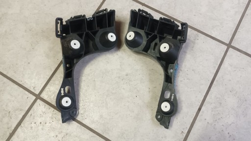 right or left bumper bracket of the rear OPEL CROSSLAND X