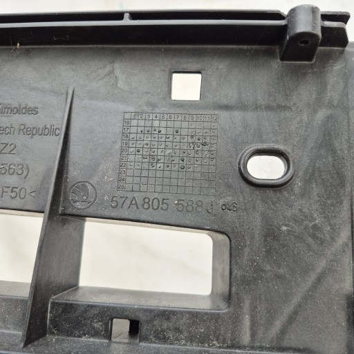 SKODA KAROQ 57A 17- support panel for radiators pillar front 57A805588D
