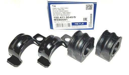 100 411 - Подушка втулки стабилизатора AUDI A3 SEAT LEON