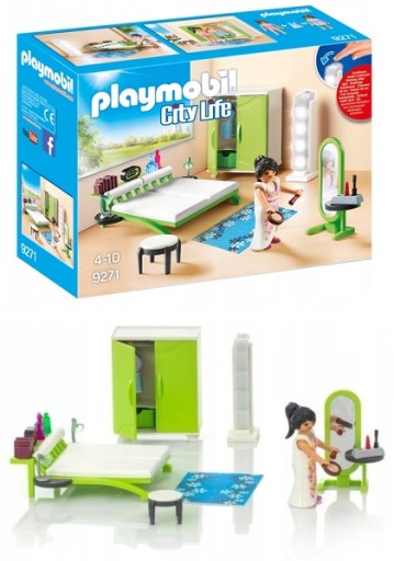 PLAYMOBIL 9271 SYPIALNIA DO DOMU CITY LIFE 13619167247 Allegro.pl