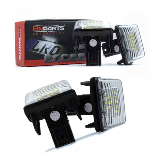 EP32 - Светодиодные лампы номерного знака BERLINGO C3 XSARA 207 306 406 6000K белый