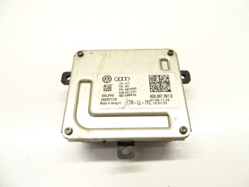 module control unit lights XENON LED AUDI A4 B8 A6 C7 4G 4G0907397D