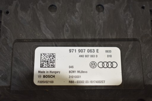 IDEALNY Unité commande confort BCM1 PORSCHE PANAMERA 971 1