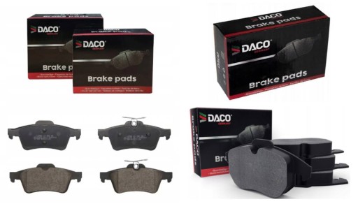 1605137 1605095 - ТОРМОЗНЫЕ КОЛОДКИ ПЕРЕДНИЕ + ЗАДНИЕ OPEL VECTRA C 02-09