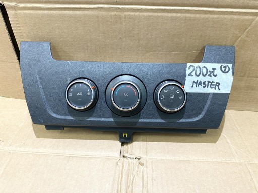 MASTER 3 MOVANO NV400 10- PANEL klími ovládání NAWIEWEM a KLIMATYZACJA
