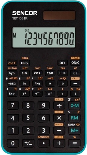 Kalkulačka SENCOR SEC 106 BU čierno/modrá