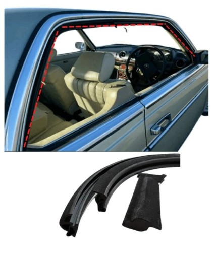 A1237200154 - Прокладки Рами Стійки A-C Лівий Mercedes C123