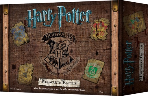 HARRY POTTER HOGWARTS BATTLE EDYCJA POLSKA GRA PLANSZOWA REBEL