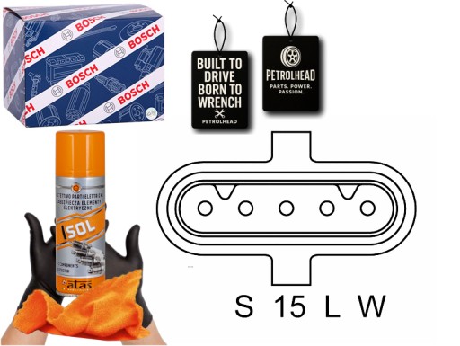 BOS0 986 - Генератор переменного тока man e2000 em f2000 hocl l2000 lion´s city #petrolhead pro+ kit4