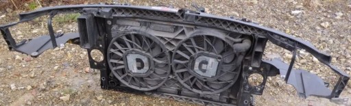 AUDI A8 D3 4.0TDI Schlossträger Kühler KOMPLET Lüfter
