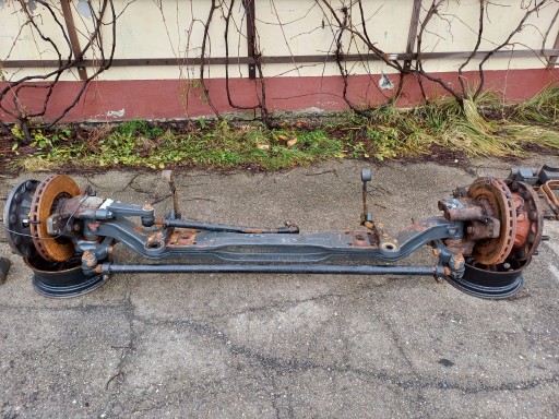 Балка передньої підвіски, передній міст, ступиця daf xf 106