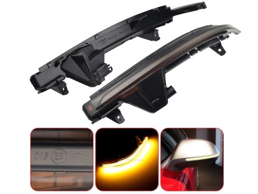 4G8949101 4G8949102 - Светодиодные динамические направления для Audi A7 S7 RS7 2010-18