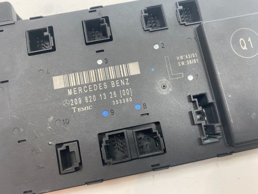 A2098201326 - Модуль левой двери MERCEDES W209 2098201326