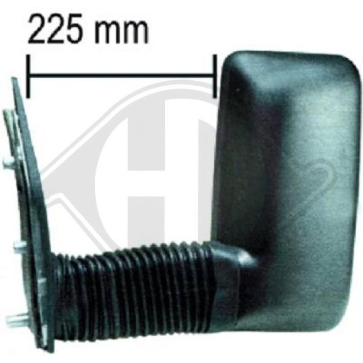 3492227 - НАРУЖНОЕ ЗЕРКАЛО ДЛЯ FIAT IVECO DAILY 00-06