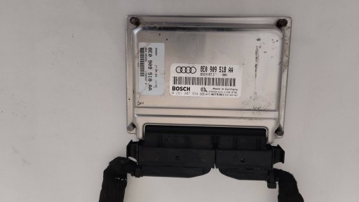 Компьютер контроллера двигателя audi a4 b6 1.8t 8e0909518aa