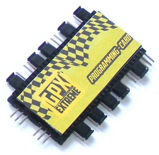 Карта програмування для контролерів GPX Extreme