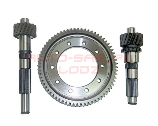 62034 - ВАЛ ВАЛУ КОРОБКИ ПЕРЕДАЧ + КОЛЕСО PF6 MASTER 10-