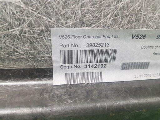 floor boot VOLVO XC90 II 2019 39825213
