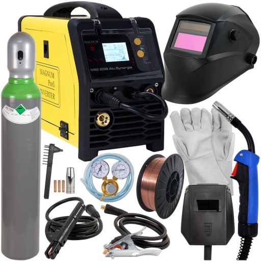 Зварювальний апарат Magnum mig 208 Synergia MAG MMA Kit