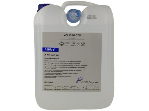 OE VAG ЖИДКОСТЬ ADBLUE VW AUDI SKODA SEAT DPF 10L