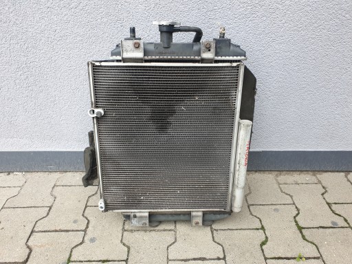 Kühler Kühler Wasserkühler klimaanlage Lüfter DAIHATSU MATERIA 1.3
