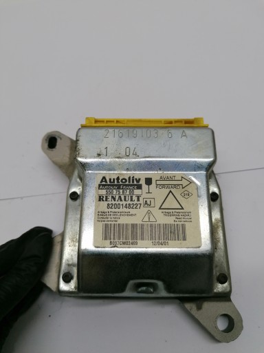 Laguna 2 sensor, module airbag 8200148227