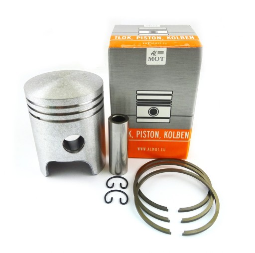 T11366/1P/KPL-Q - ПОРШЕНЬ JAWA 350 AK20 ПРАВИЙ 58.25 MM ПОВНИЙ КОМПЛЕКТ ALMOT