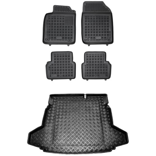 Комплект килимків і килимка в салон Saab 9-3 II 2002-2014 Sedan Sport версія