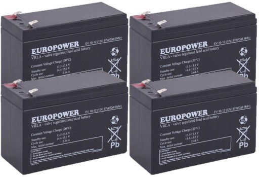 RBC59 RBC 59 #59 КОМПЛЕКТ АККУМУЛЯТОРОВ АККУМУЛЯТОР ДЛЯ ИБП APC 4x EV 10-12