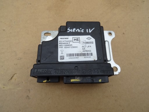 985109965R - Датчик подушки безпеки Renault Scenic IV