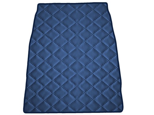 Еко шкіра NAVY BLUE Килимок для BMW 5 F10 2010-2017