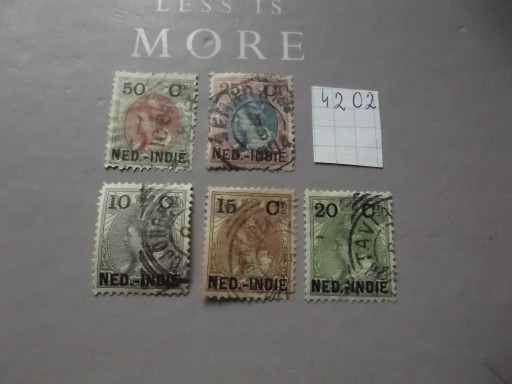 Holandia kolonie - Indie stare znaczki