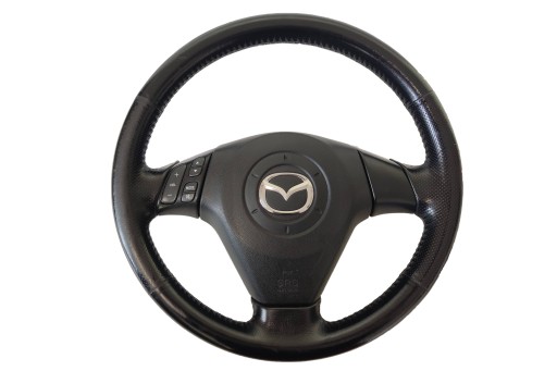 03071808 - РУЛЬ MAZDA 3 BK КОЖА МУЛЬТИФУНКЦИЯ