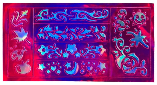 ДЕТСКОЕ ГЕЛЬ-ТАТУ 5 ЦВЕТОВ. КОЛОРИНО БЛИСТЕР